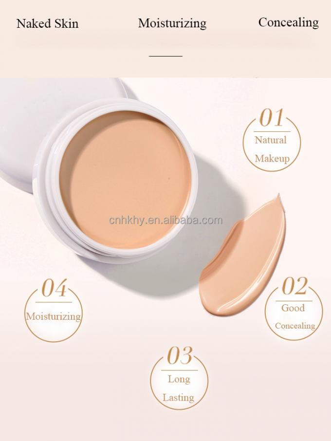 Crème de fondation de maquillage pour base naturelle et hydratante OEM ODM Service 4