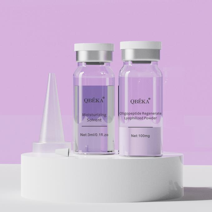 Poudre lyophilisée d' oligopeptide anti-âge efficace pour éliminer les cicatrices 0