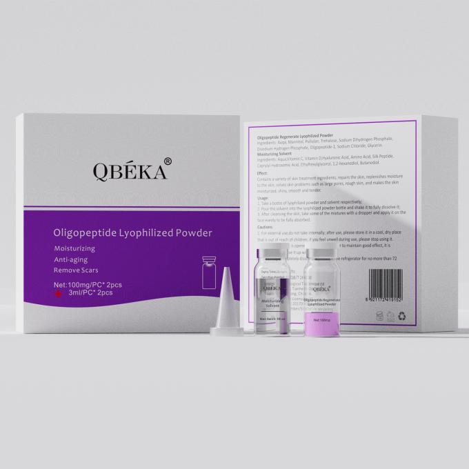 Poudre lyophilisée d' oligopeptide anti-âge efficace pour éliminer les cicatrices 3