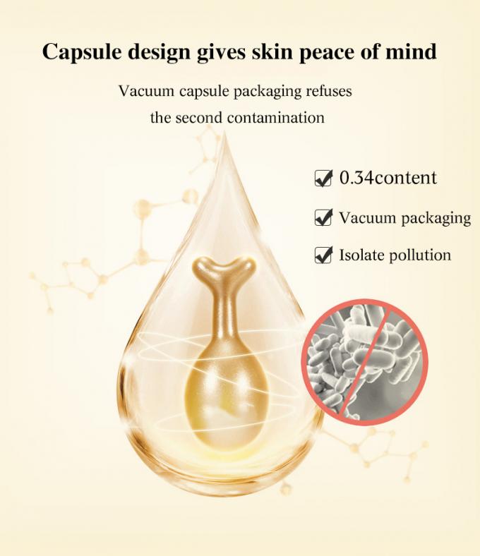 Capsule d' aloès féminin sérum facial purificateur pour nettoyer la peau en profondeur sans parfum 3
