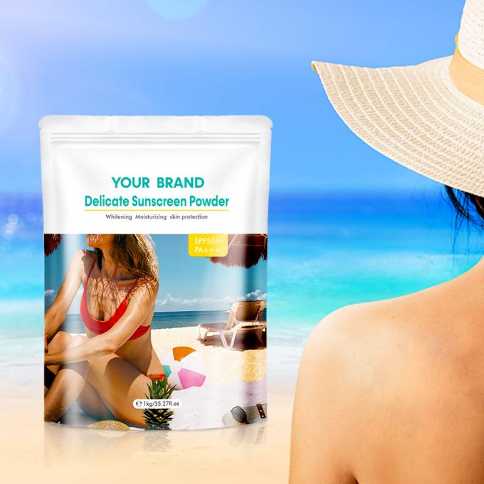 Poudre Protège-soleil SPF Protège-soleil sec Poudre minérale UVA Et UVB 2