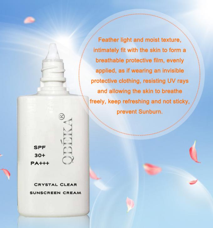 Crème solaire pour le visage et le corps infusée de panthénol SPF 50 pour une protection sûre et efficace 0