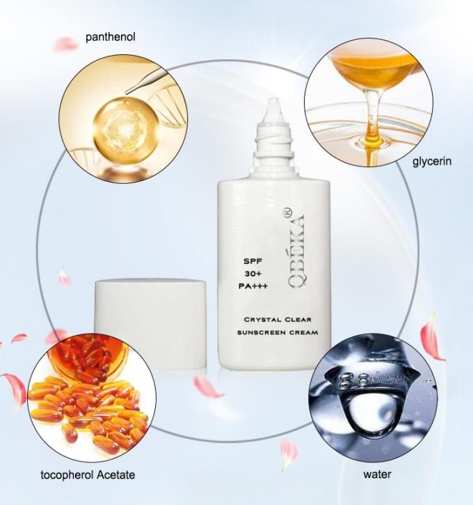 Crème solaire pour le visage et le corps infusée de panthénol SPF 50 pour une protection sûre et efficace 3