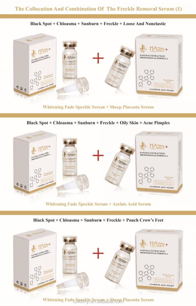 Ampoules de taille régulière de vitamine C organique purifiante blanchissante anti taches de rousseur Quantité 1000 9