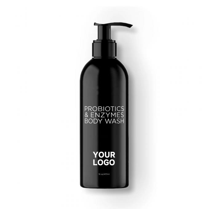 Soutenir la marque privée de l'ananas Enzyme Body Wash Gel de douche rafraîchir et revitaliser 0