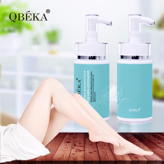 Massage pour perdre du poids QBEKA Crème chaude à l'huile de jojoba pour les jambes et les mains 4