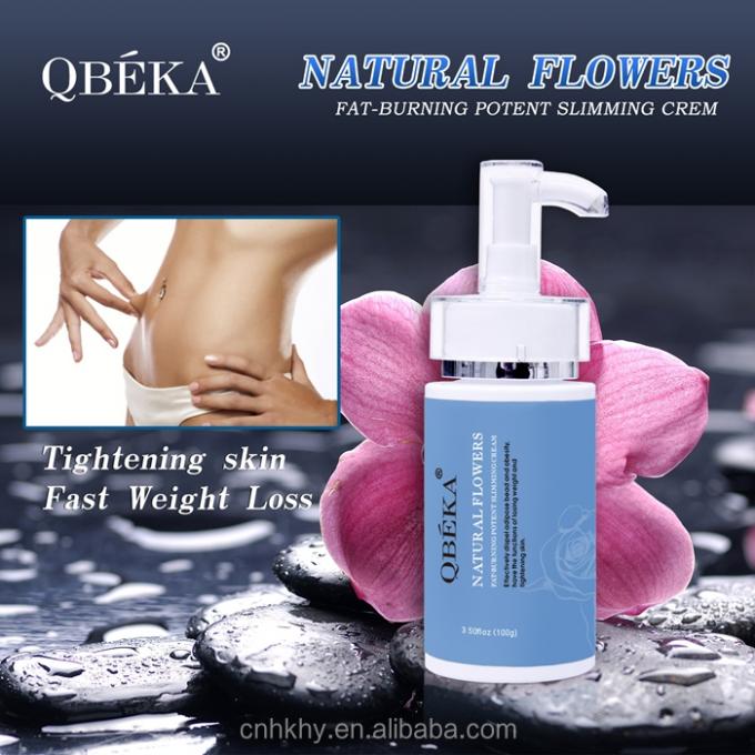 Crème de forme fleurs naturelles brûle-graisse puissante crème minceur de corps avec parfum personnalisé 9