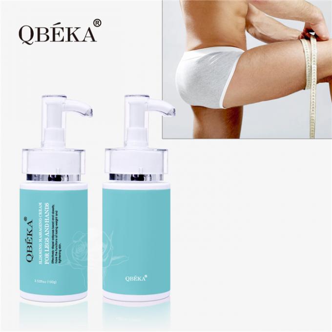 Péptides de marque privée en plastique pour maigrir le ventre 3 jours Ginger Flat Fat Belly Burner Crème de massage 3