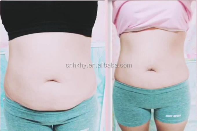 Péptides de marque privée en plastique pour maigrir le ventre 3 jours Ginger Flat Fat Belly Burner Crème de massage 7