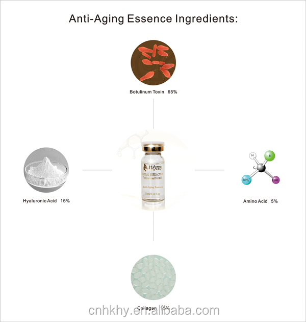 Solution hydratante à l' acide aminé pour peau sensible sérum d' acide hyaluronique anti-âge 7