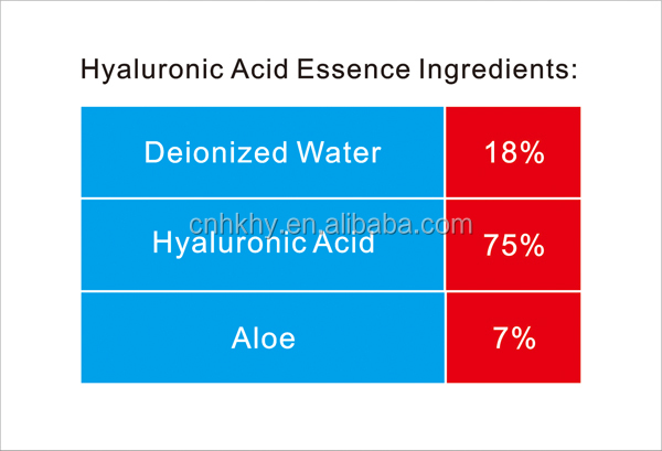 Serum de collagène pour le visage Acide hyaluronique pour l' hydratation et l' anti-rides Taille 7*5*3 Cm 1