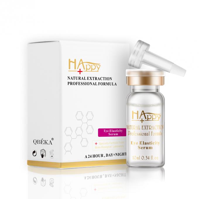 Solution de sérum d'élasticité des yeux de couleur personnalisée pour éliminer les sacs oculaires et les cernes 7