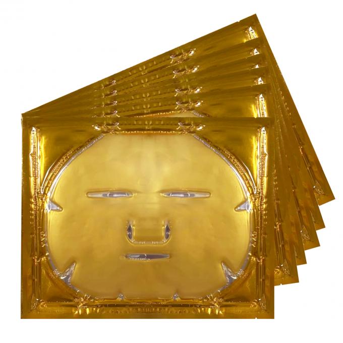 Masque facial en or organique 24K pour la maison Gel apaisant Collagène personnalisable Crystal Beauty 2