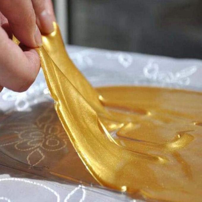 Masque facial en or organique 24K pour la maison Gel apaisant Collagène personnalisable Crystal Beauty 6