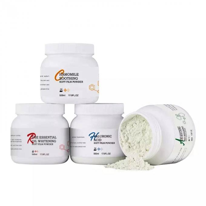 Masque à la gelée de lavande peel-off à domicile Masque facial anti-âge hydratant en poudre personnalisé 5