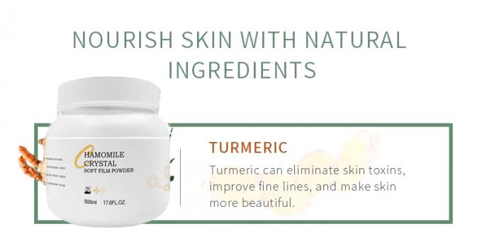 Masque à la gelée de lavande peel-off à domicile Masque facial anti-âge hydratant en poudre personnalisé 4