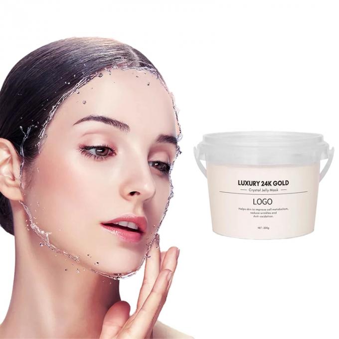 Masque de protection du visage Masque à pâte détachable en poudre de gelée 200 g Volume Ingrédient principal Collagène 1
