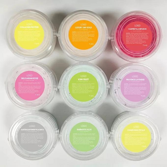 Masque de protection du visage Masque à pâte détachable en poudre de gelée 200 g Volume Ingrédient principal Collagène 7