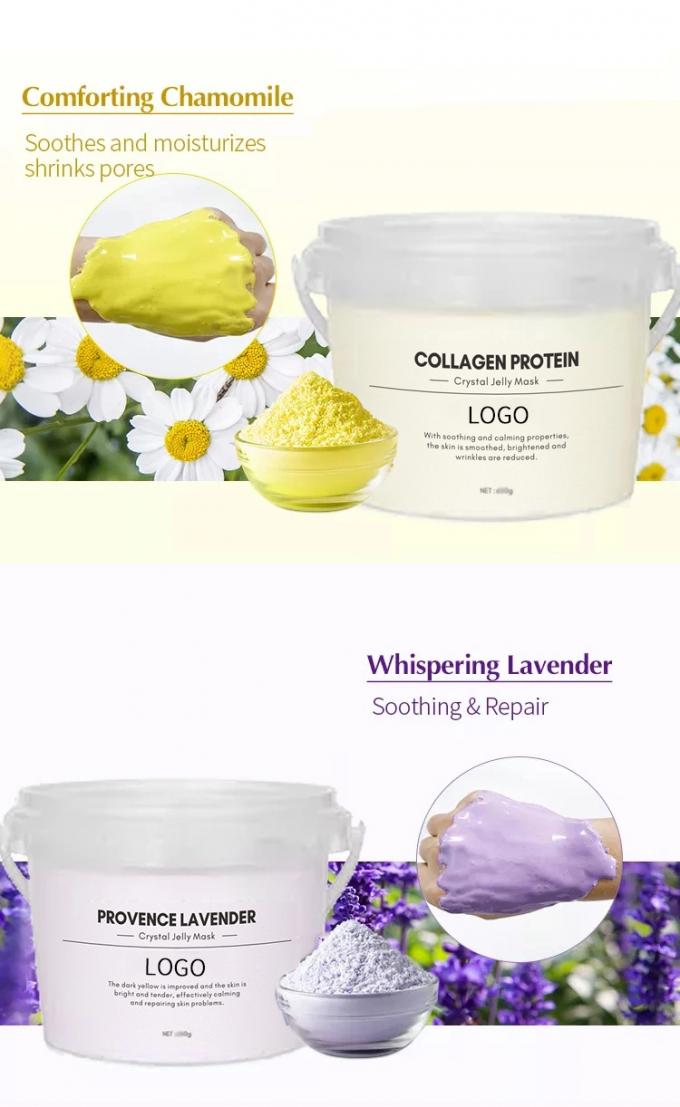 Fourniture de masque à gel du visage de nettoyage profond multicolore pour femme 3 ans de durée de conservation 5