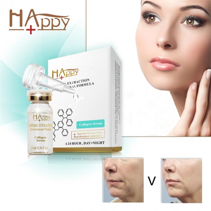 QBEKA Matériau de base Super anti-rides Peptides de collagène sérum à domicile Taille régulière 10 ml 10