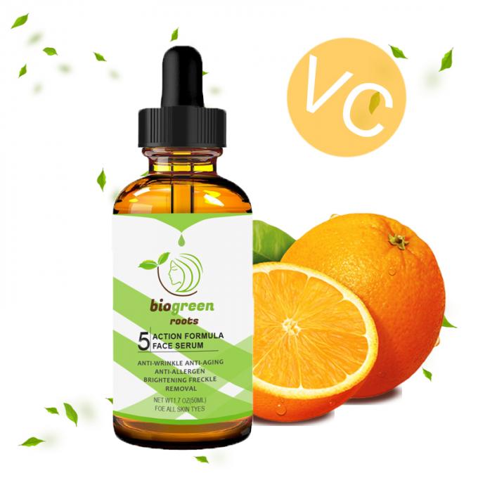 Ampoules de taille régulière de vitamine C organique purifiante blanchissante anti taches de rousseur Quantité 1000 5