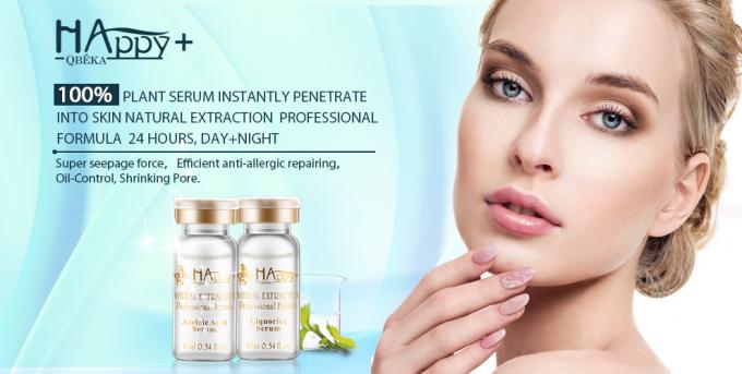 Serum hydratant de réglisse pour la soie rouge du sang anti-allergique et la réparation de la peau normale 0