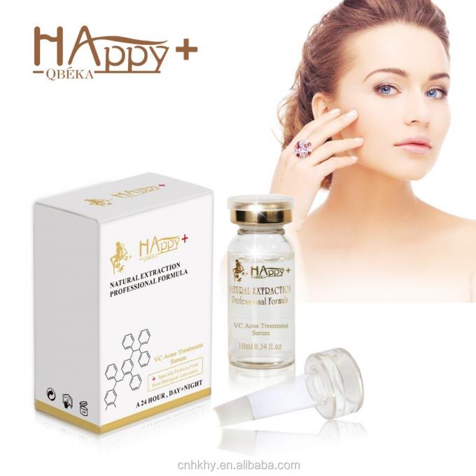 Éliminez les cicatrices d' acné avec QBEKA Happy Cosmetics Levorotatory VC Original Liquid Bio Serum 1