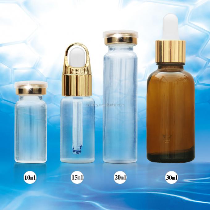 Durée de conservation 3 ans Cellule souche OEM et peptides Anti-rides Anti-vieillissement de la peau Collagène pur sérum facial 2