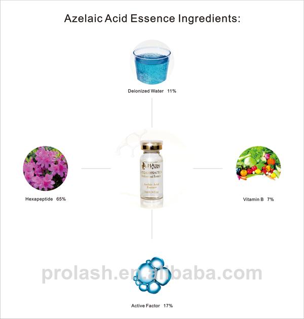 Serum pour étirer les pores du visage Contrôle de l' huile heureuse et traitement de l' acné avec de l' acide azélaïque 1