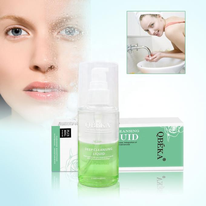 Nettoyage de l'eau de démaquillage 80ml Pas d'irritation Nettoyage en profondeur par une équipe professionnelle de QC 0