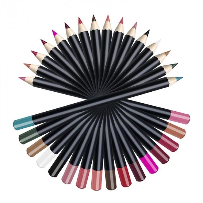 Eyeliner chimique multifonctionnel, liner pour les lèvres et crayon pour sourcils aux couleurs variées 0