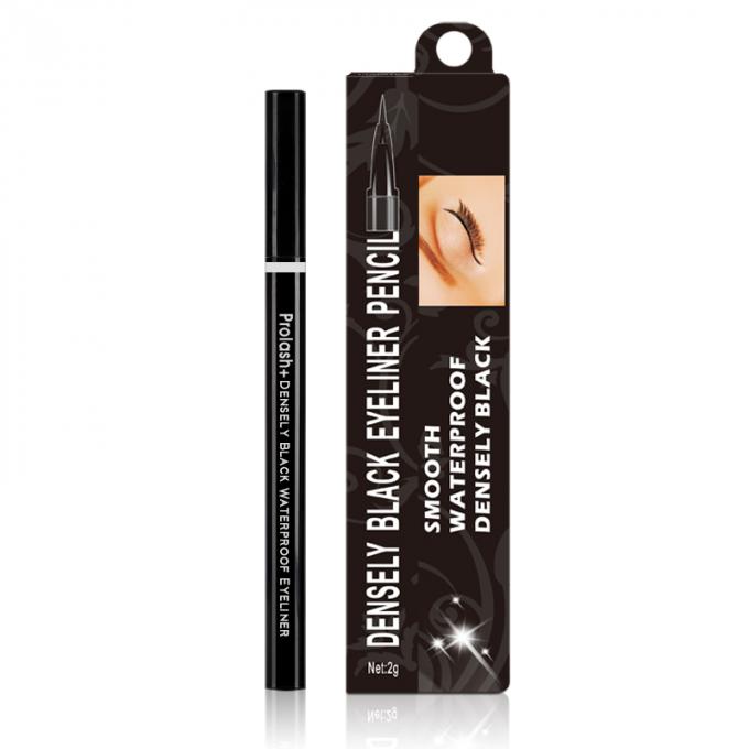 Ingrédients à base de plantes Éyeliner imperméable à l'eau noir pour un meilleur effet sur le maquillage des yeux 1