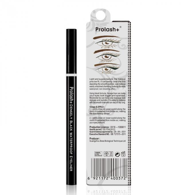 Ingrédients à base de plantes Éyeliner imperméable à l'eau noir pour un meilleur effet sur le maquillage des yeux 2