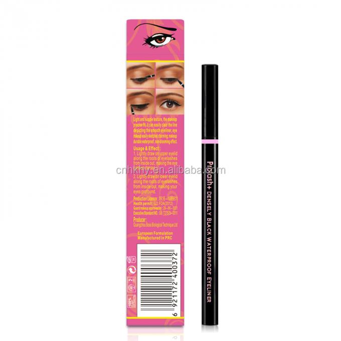 Eyeliner étanche Plume de maquillage pour yeux durable Ultra-fin clip Liquide Outil résistant à la sueur 0