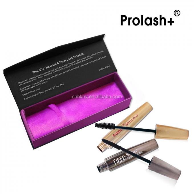 Un maquillage unique à l' épreuve de l' eau 3D Mascara avec produit de croissance des cicatrices et de la fibre naturelle 2