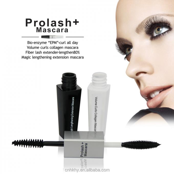 Mascara cosmétique OEM allongeant les cils Mascara en fibre pour des cils plus forts et plus longs 6