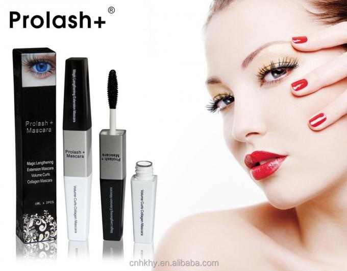 Mascara cosmétique OEM allongeant les cils Mascara en fibre pour des cils plus forts et plus longs 11