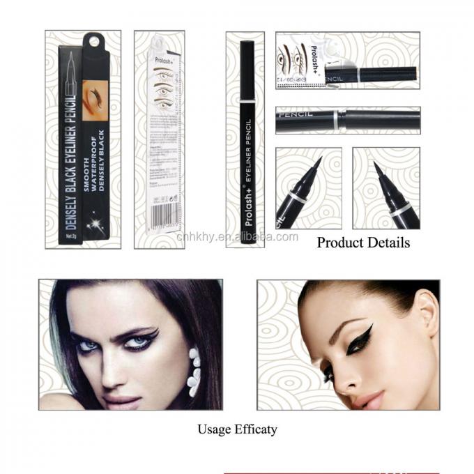 Ingrédient chimique Prolash Eyeliner Halal Liquid Eye Liner pour un effet durable 2