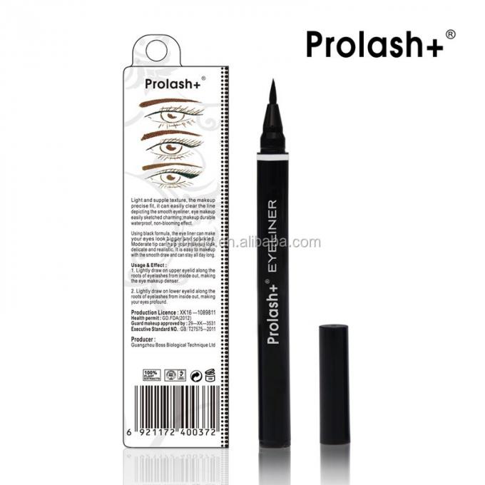 Ingrédient chimique Prolash Eyeliner Halal Liquid Eye Liner pour un effet durable 9