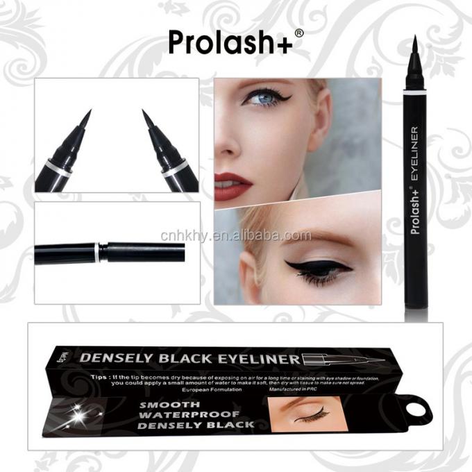Ingrédient chimique Prolash Eyeliner Halal Liquid Eye Liner pour un effet durable 7