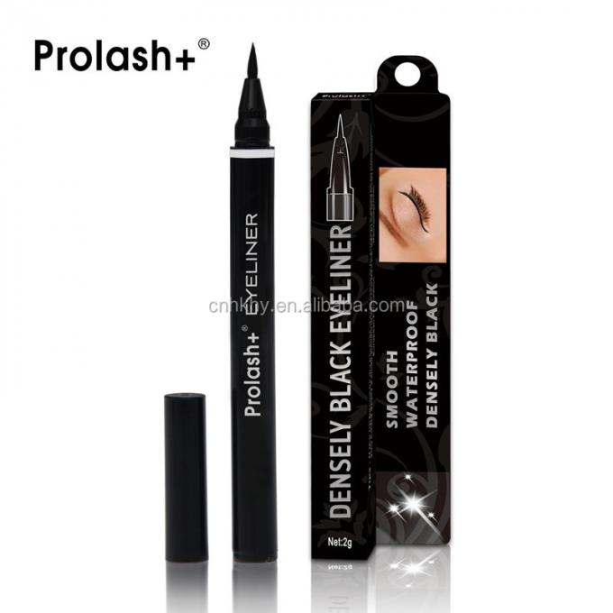 Ingrédient chimique Prolash Eyeliner Halal Liquid Eye Liner pour un effet durable 8