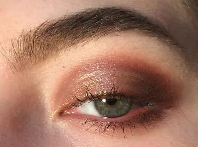 Glitter métallique de couleur mixte palette d'ombres pour les yeux élégant satin mat ingrédient minéral 4