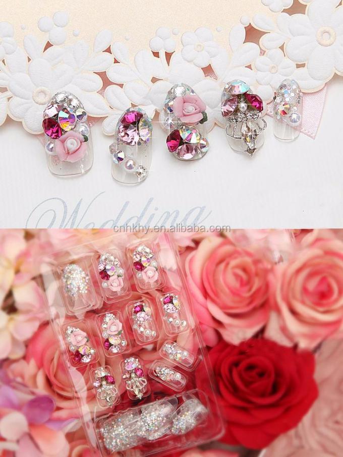 Rhinestones ongles L01 décoration de téléphone à dos plat pierres brillantes 3D pour outil de manucure 45g 0