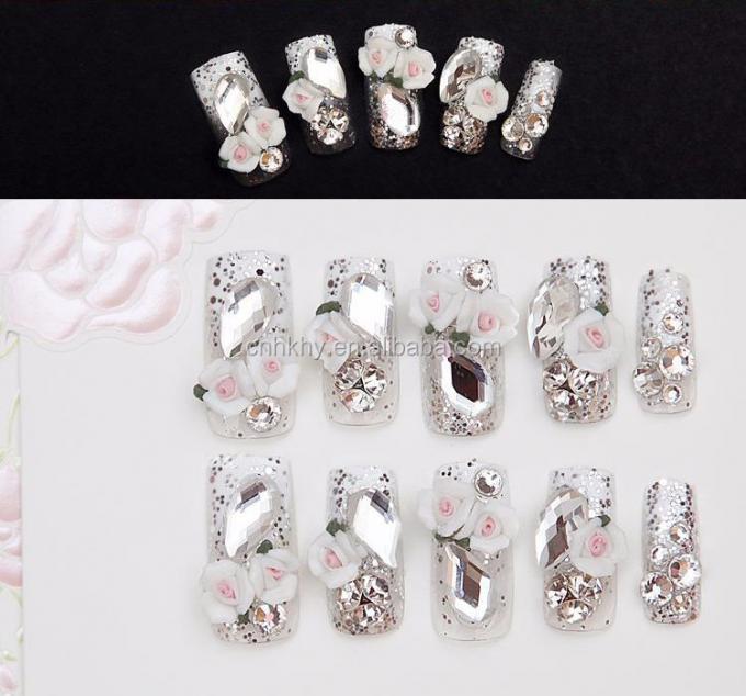 Rhinestones ongles L01 décoration de téléphone à dos plat pierres brillantes 3D pour outil de manucure 45g 10