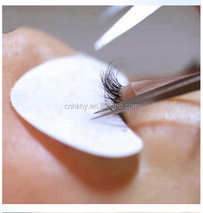 SH-1 Style classique Perle Lint Lashes à une seule face Extension Gel Patch Eye Pads 7 * 3.3cm 7